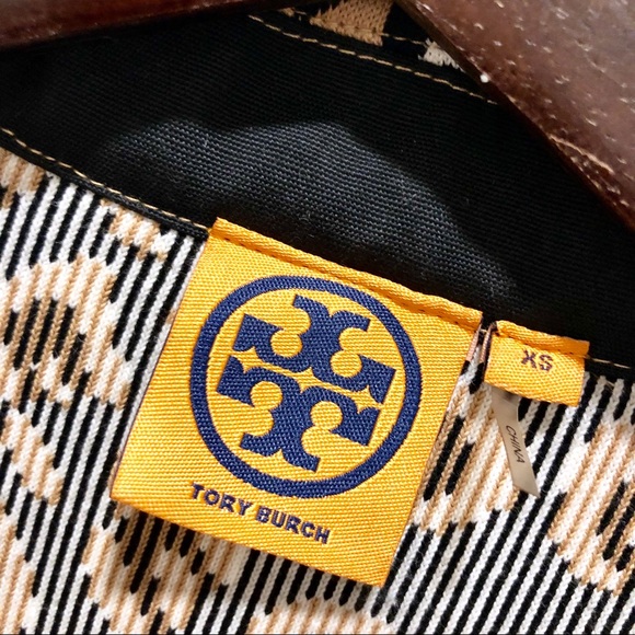 NWOT Tory Burch Animal Print Sweater Blazer XS - Picture 3 of 8